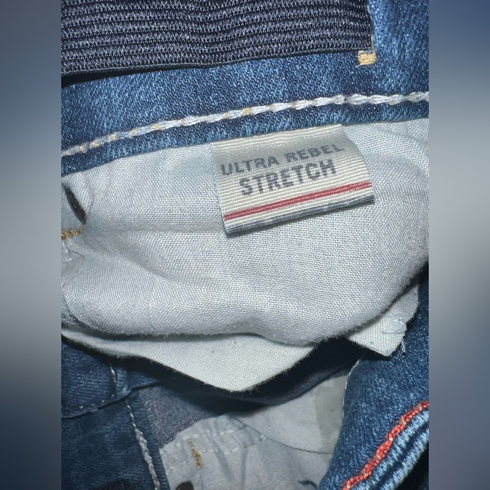 Tommy Hilfiger Ultra Rebel Stretch Jeans Size 20 Girls Fits Women’s 26 - Picture 8 of 8